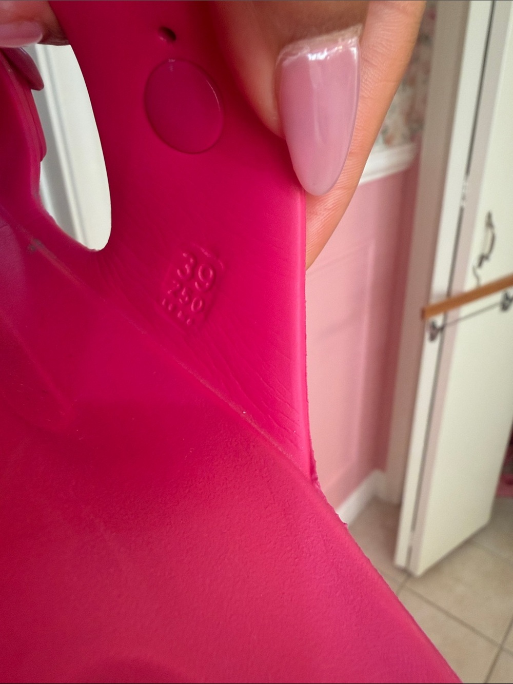 Birkenstock Pink Double-Buckle EVA Slide Sandals - Picture 4 of 6